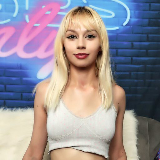 AlessiaCroft shows recorded image