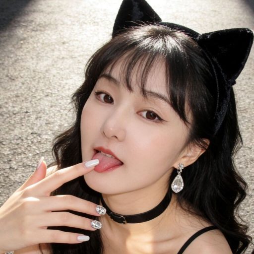 JiangHuihui amateur lush image